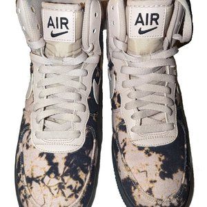 Nike AF1 Acid Wash Mens Size 7 Rare Rizz the Drip